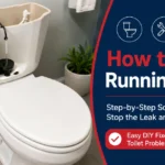 How to fix a running toilet