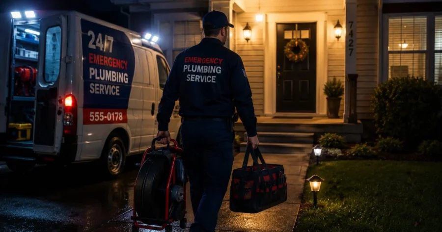 What qualifies as a plumbing emergency