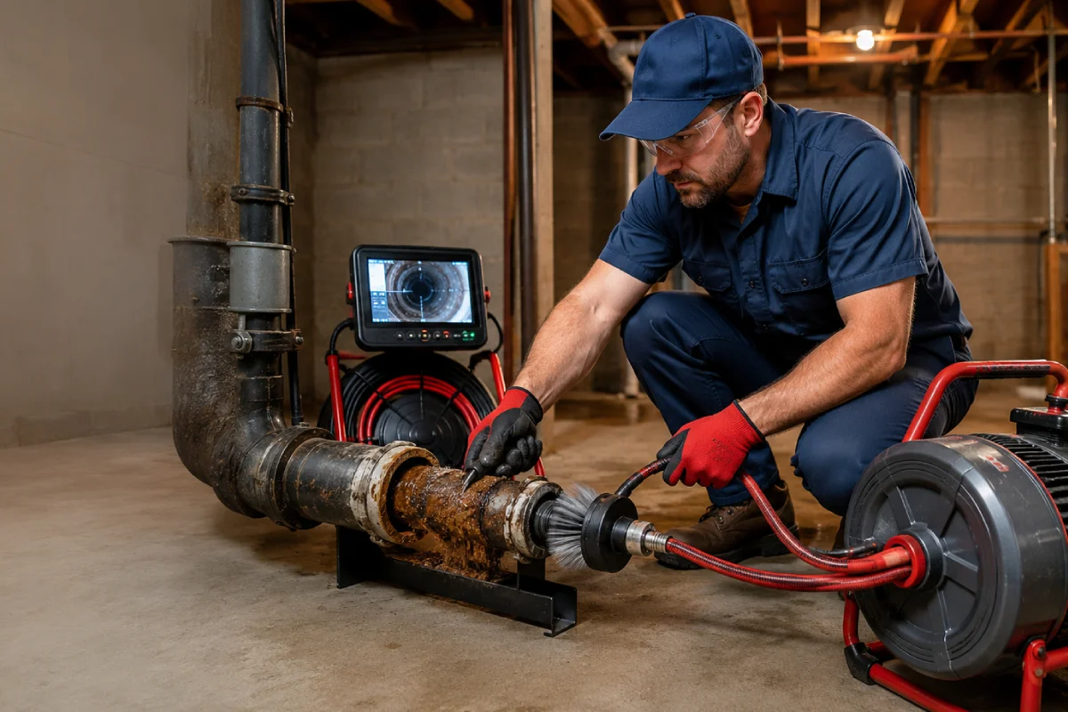 Professional Pipe Descaling and Sewer Line Restoration in Atlanta