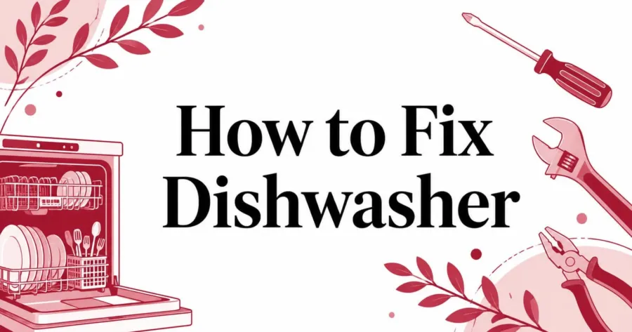 How to Fix a Dishwasher