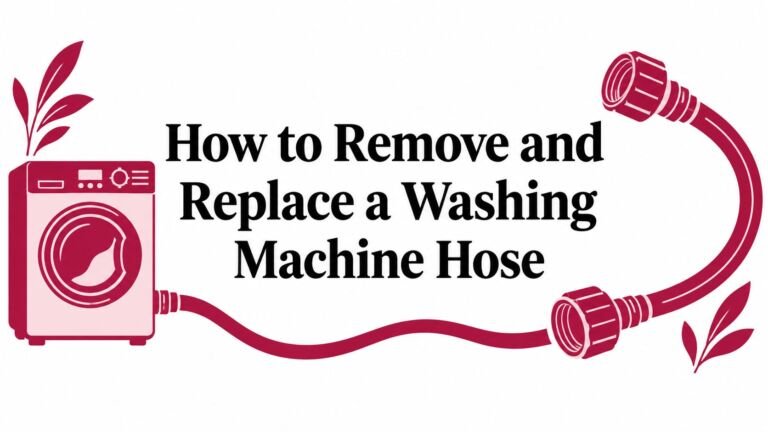 How to Remove and Replace a Washing Machine Hose