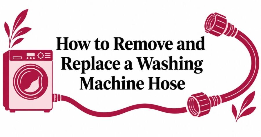 How to Remove and Replace a Washing Machine Hose