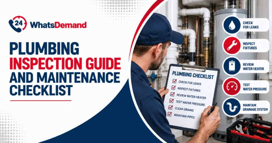 Plumbing Inspection Guide and Maintenance Checklist
