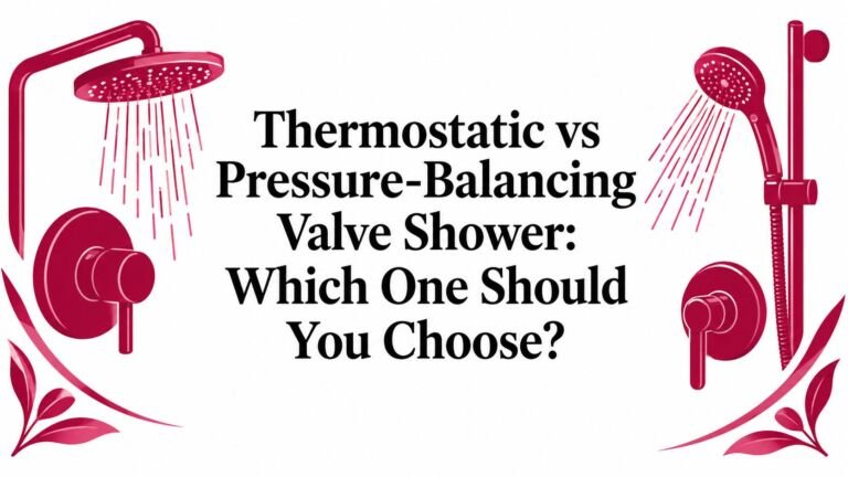 Thermostatic vs Pressure-Balancing Valve Shower