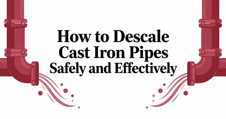 How to Descale Cast Iron Pipes Safely and Effectively